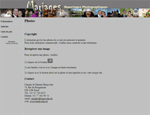 Tablet Screenshot of mariages.bonavolta.ch